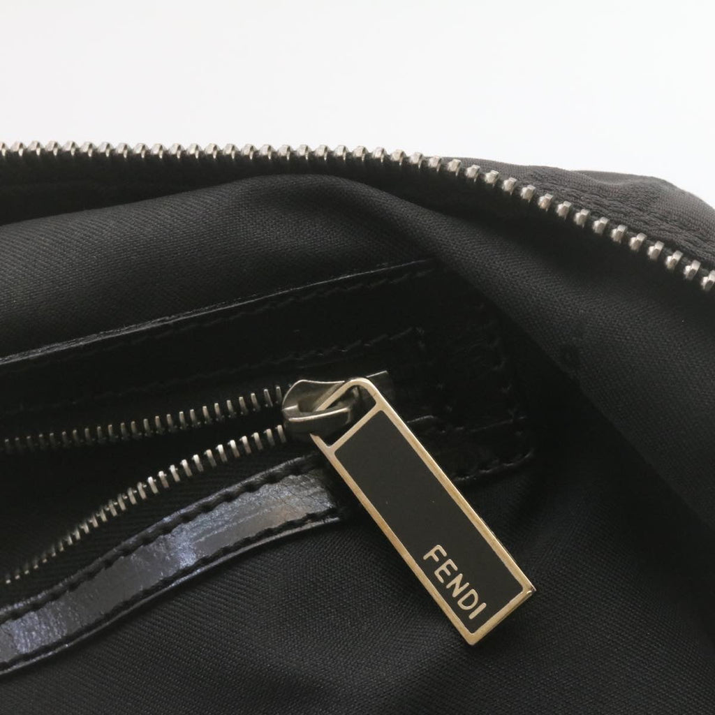 FENDI Zucca Canvas Tote Bag Black fm1221