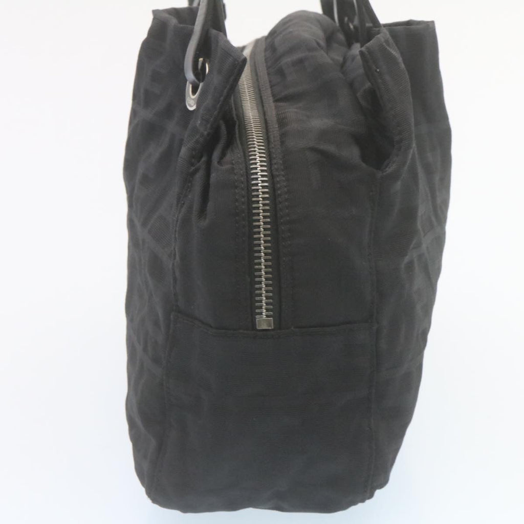 FENDI Zucca Canvas Tote Bag Black fm1221