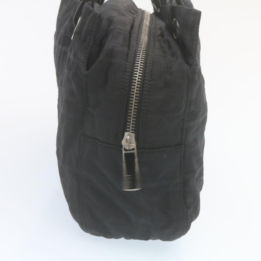 FENDI Zucca Canvas Tote Bag Black fm1221