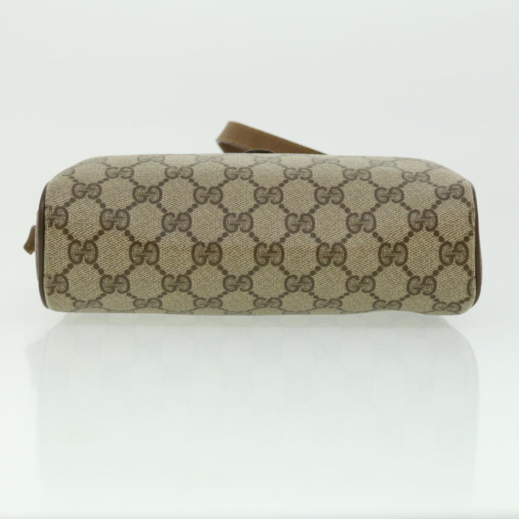 GUCCI GG Canvas Web Sherry Line Shoulder Bag Beige Red Green 8902018 fm1530