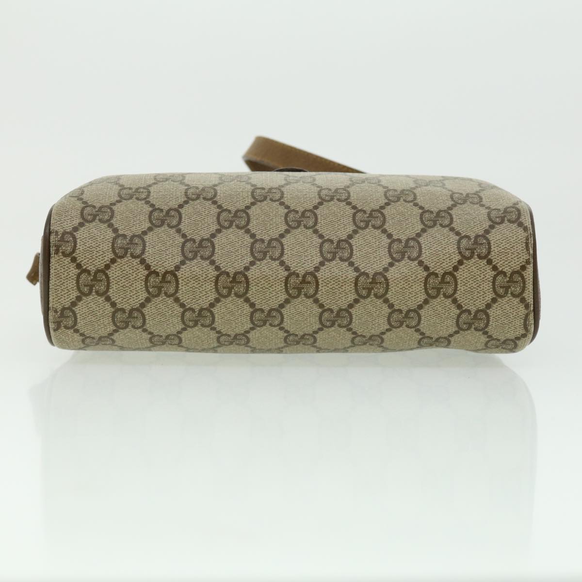 GUCCI GG Canvas Web Sherry Line Shoulder Bag Beige Red Green 8902018 fm1530