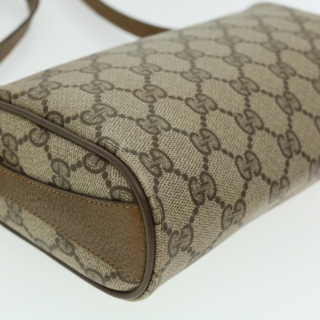 GUCCI GG Canvas Web Sherry Line Shoulder Bag Beige Red Green 8902018 fm1530