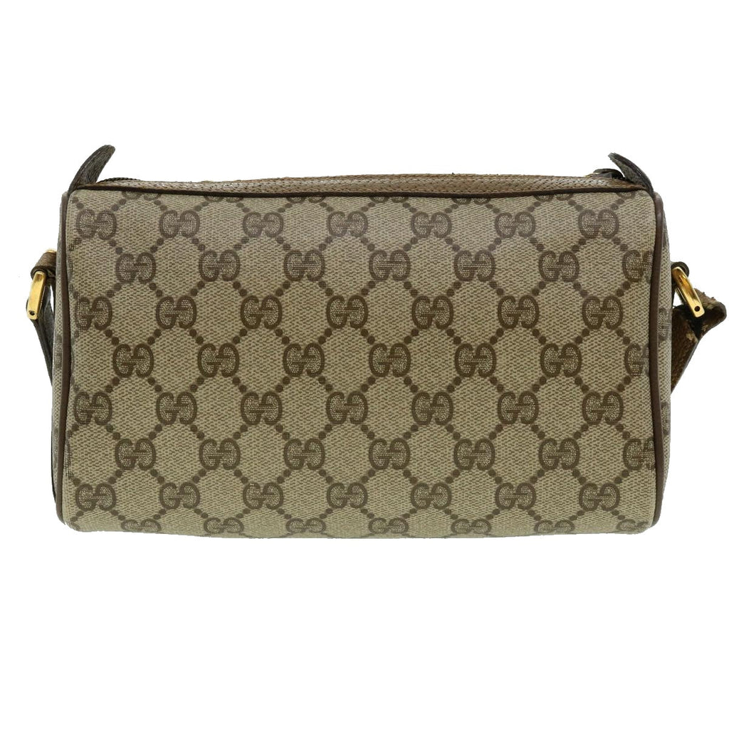 GUCCI GG Canvas Web Sherry Line Shoulder Bag Beige Red Green 8902018 fm1530
