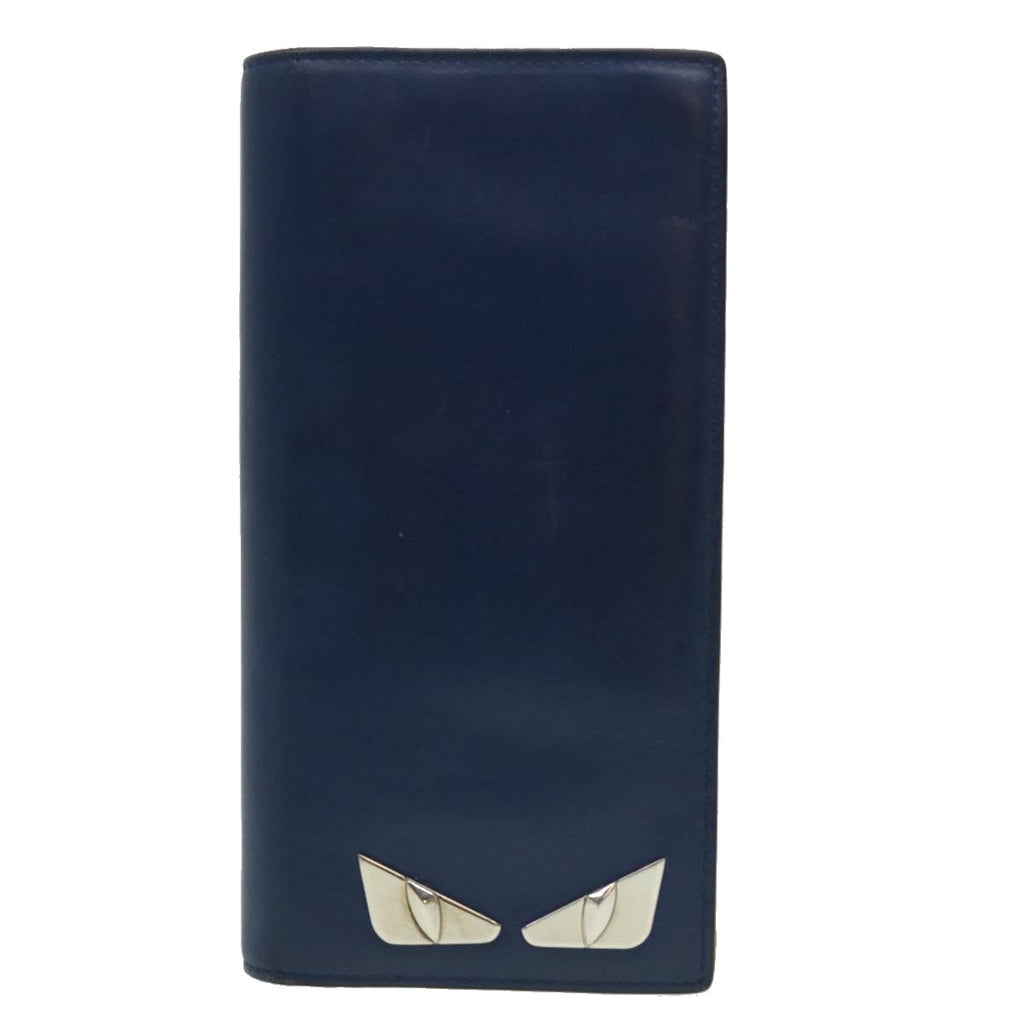 FENDI Bug Zucca Canvas Wallet 4Set Black Brown fm1630