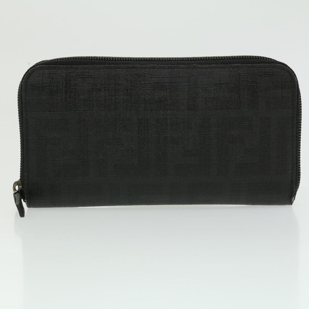 FENDI Bug Zucca Canvas Wallet 4Set Black Brown fm1630