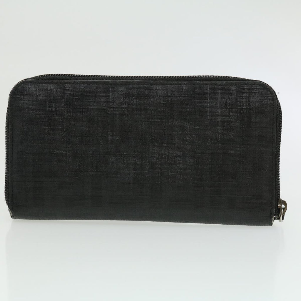 FENDI Bug Zucca Canvas Wallet 4Set Black Brown fm1630