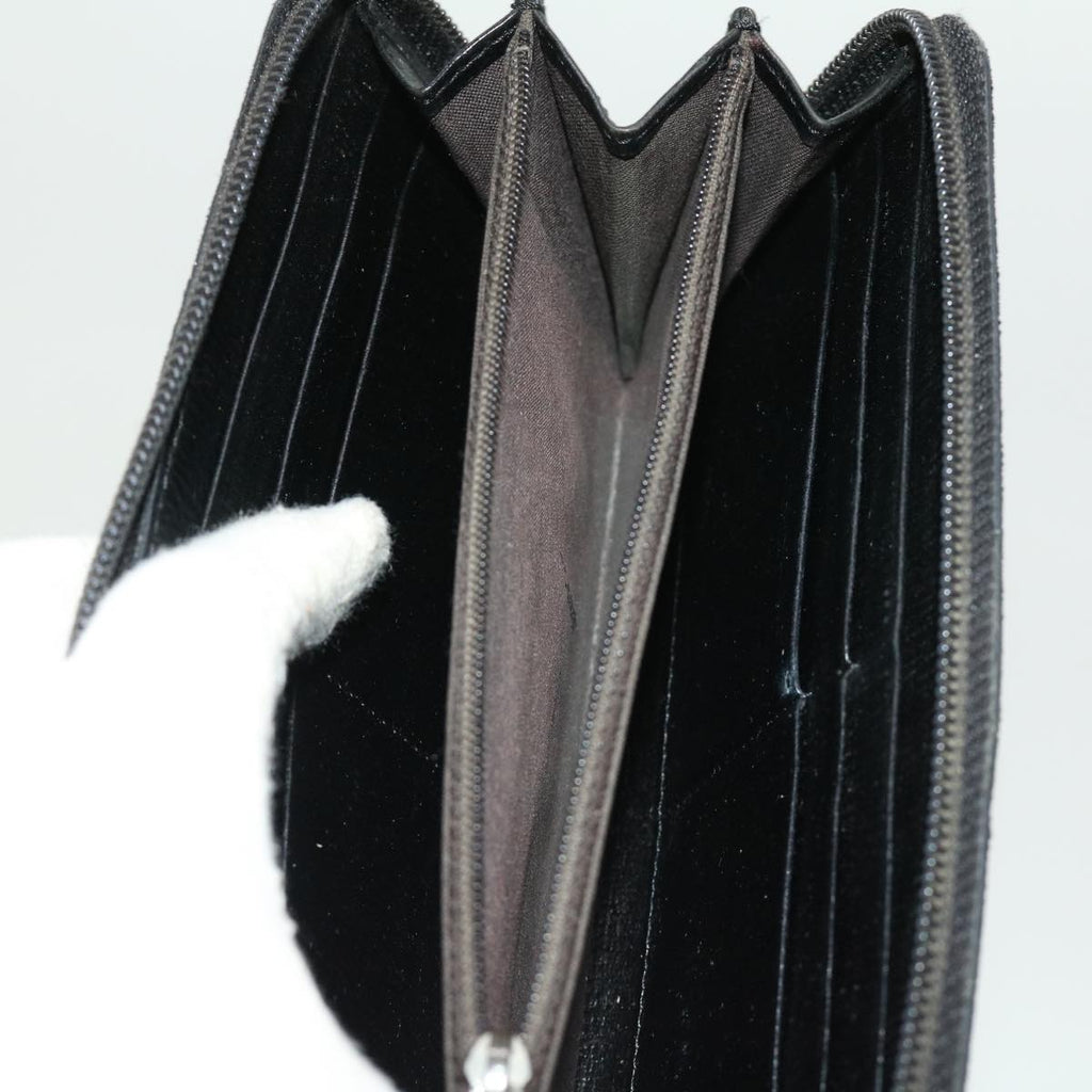 FENDI Bug Zucca Canvas Wallet 4Set Black Brown fm1630