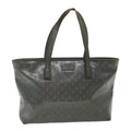 GUCCI GG Canvas Tote Bag Gray 211137492174 fm1642