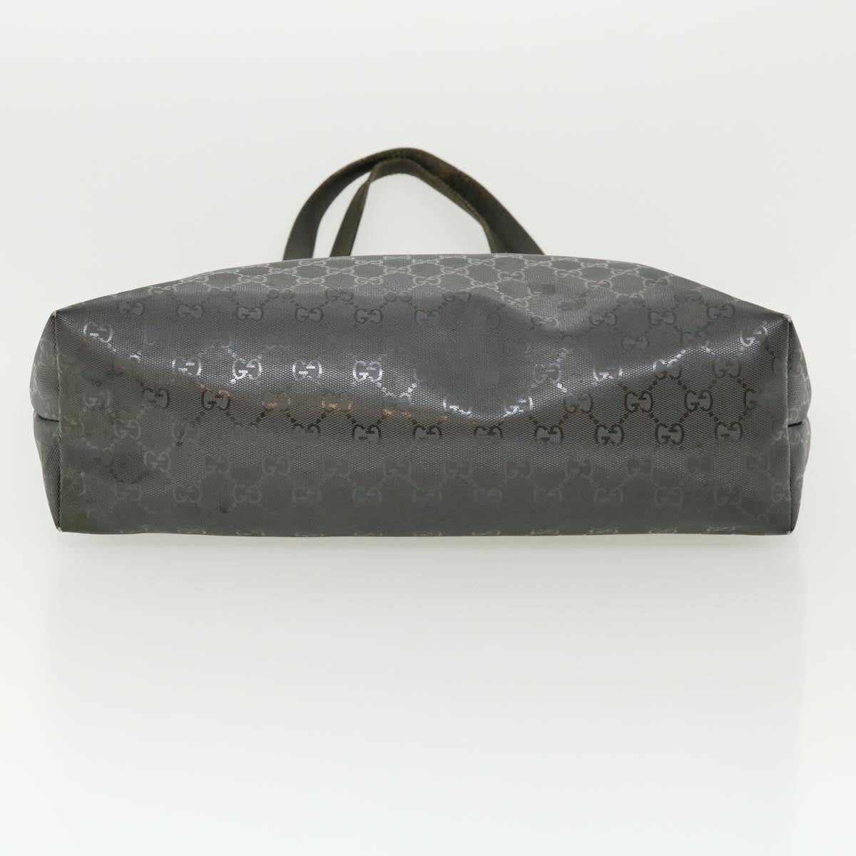 GUCCI GG Canvas Tote Bag Gray 211137492174 fm1642