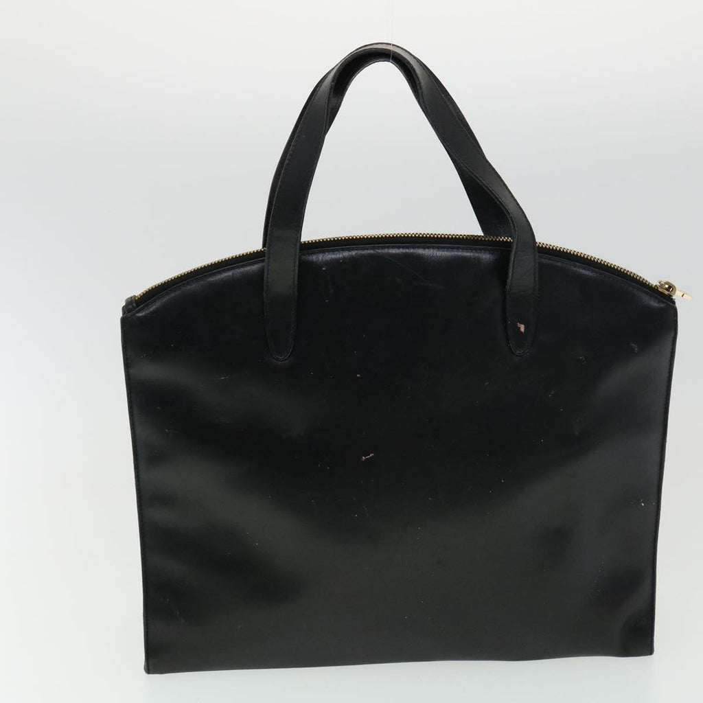 GUCCI Hand Bag Leather 3Set Black fm1716