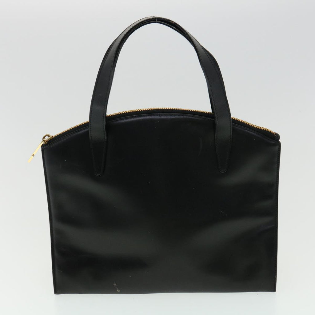 GUCCI Hand Bag Leather 3Set Black fm1716
