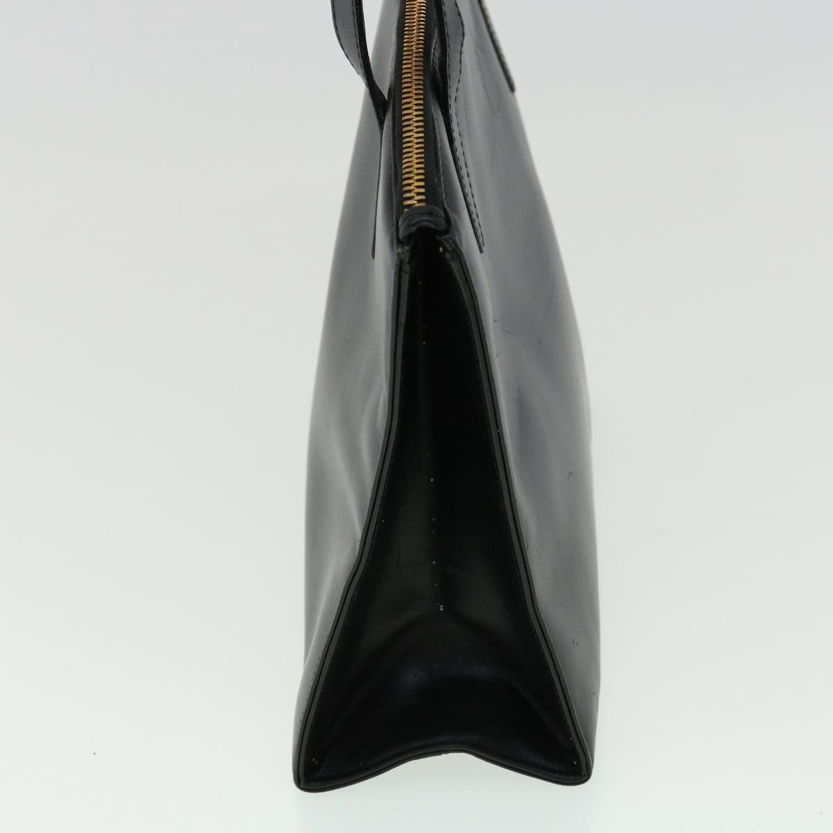 GUCCI Hand Bag Leather 3Set Black fm1716