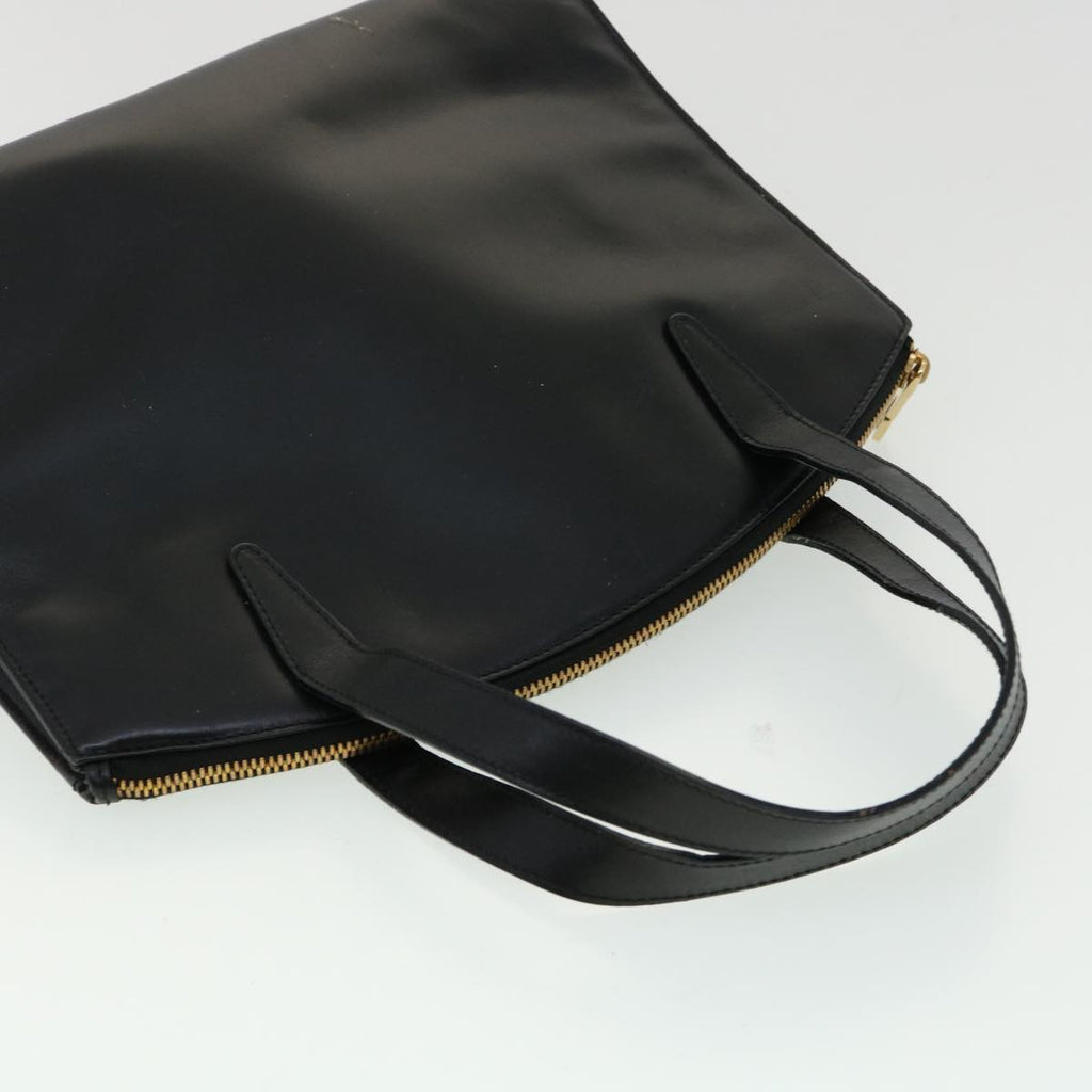 GUCCI Hand Bag Leather 3Set Black fm1716