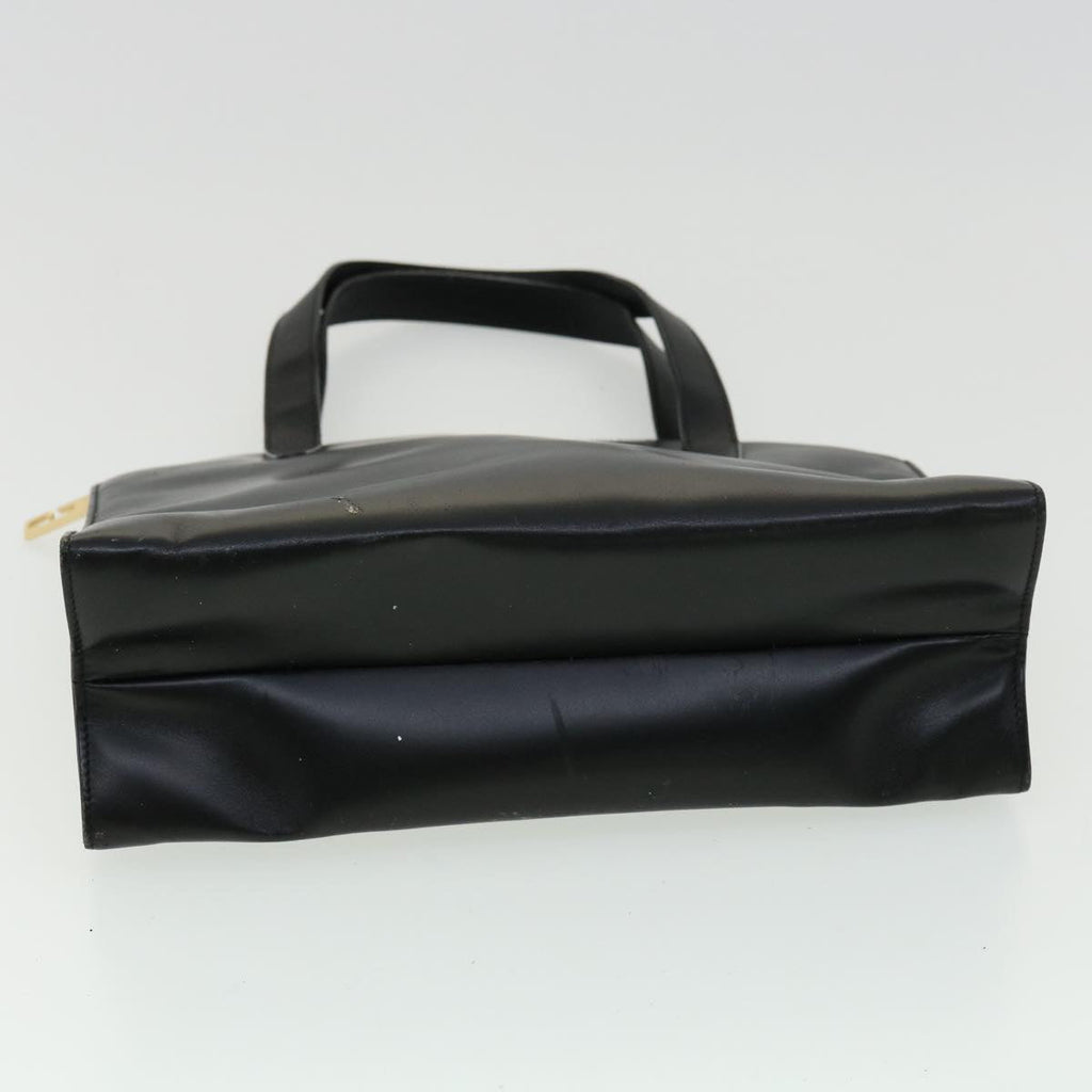GUCCI Hand Bag Leather 3Set Black fm1716