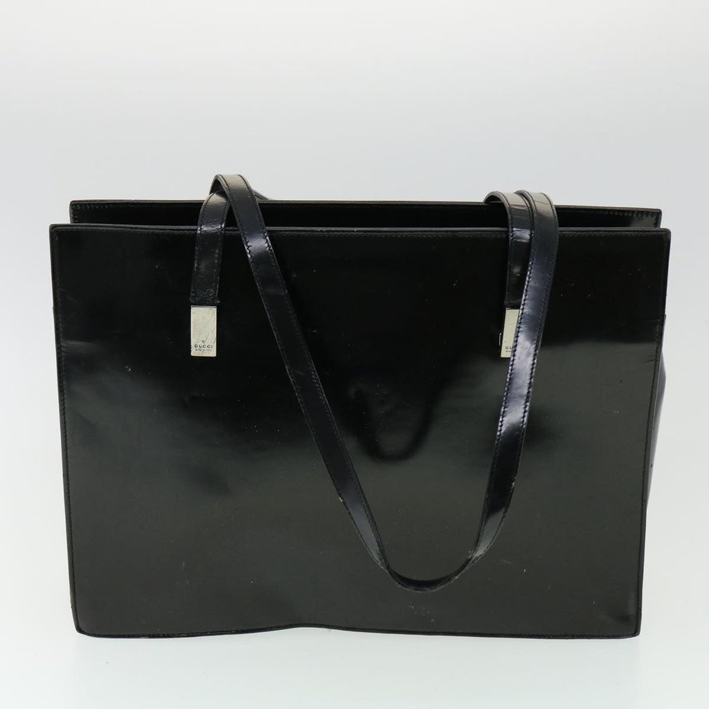 GUCCI Shoulder Bag Leather 3Set Black Green fm1718