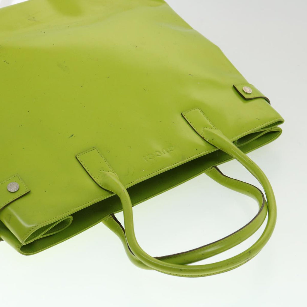 GUCCI Shoulder Bag Leather 3Set Black Green fm1718