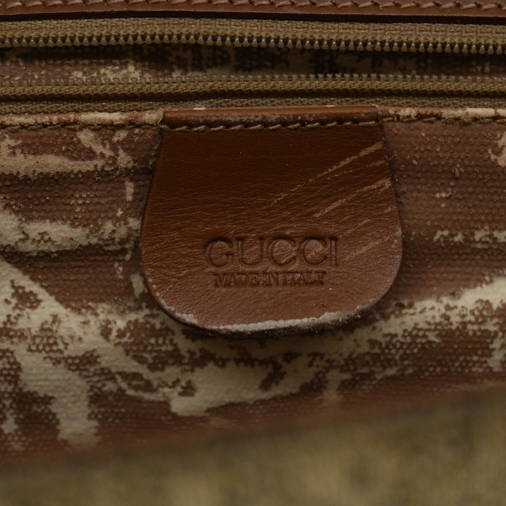 GUCCI Shoulder Bag Canvas Brown 0041150289 fm1754