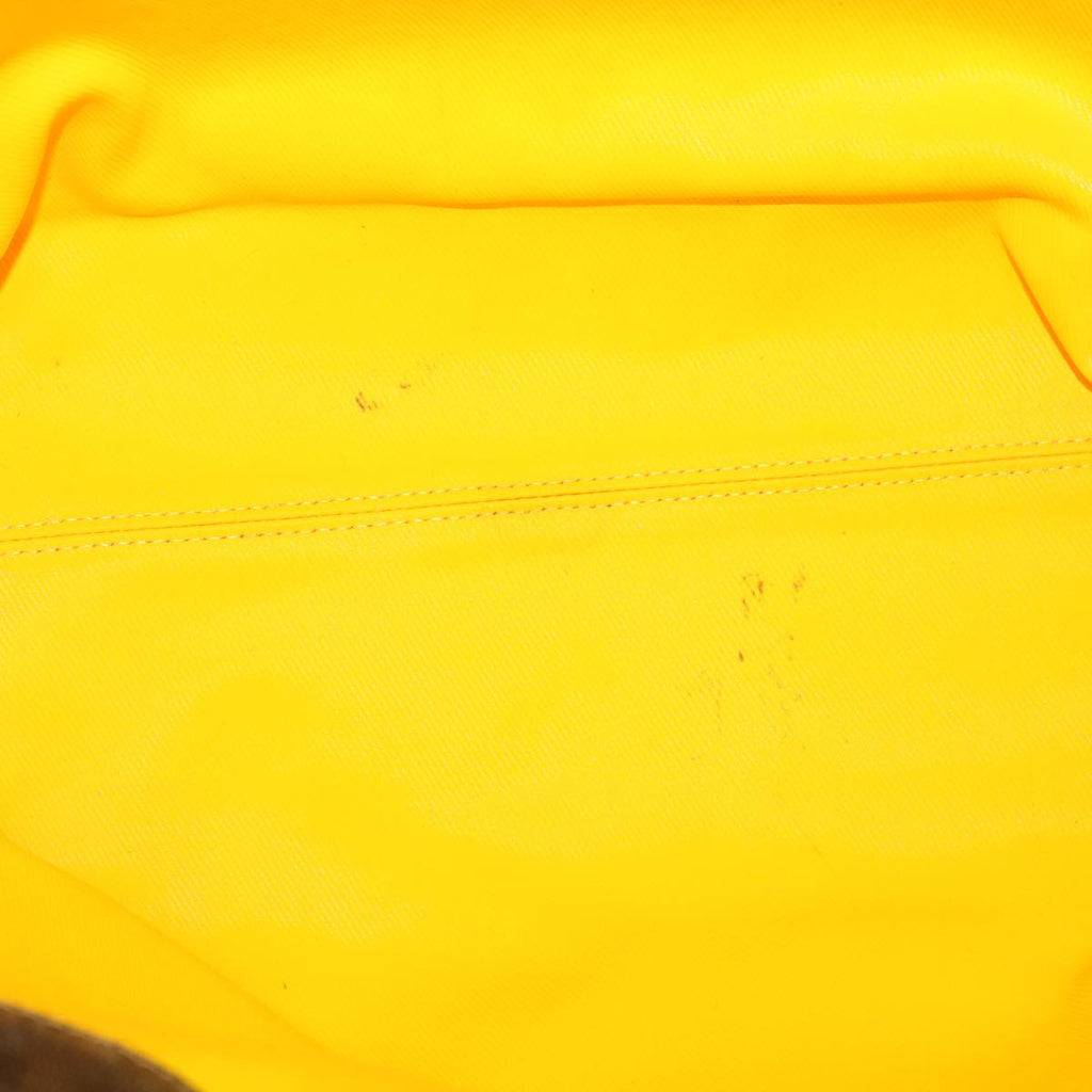 FENDI Zucca Canvas Tote Bag Enamel Brown Yellow fm1818