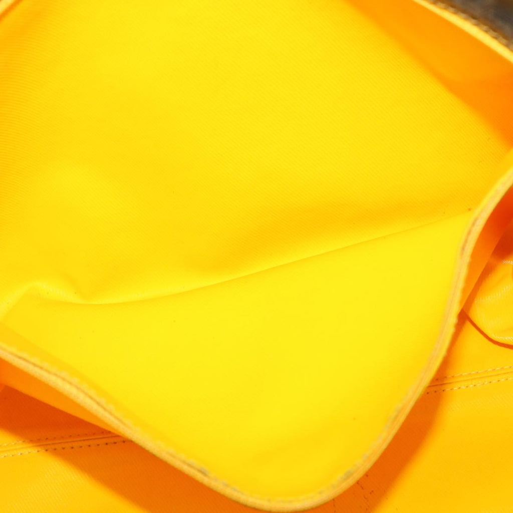 FENDI Zucca Canvas Tote Bag Enamel Brown Yellow fm1818