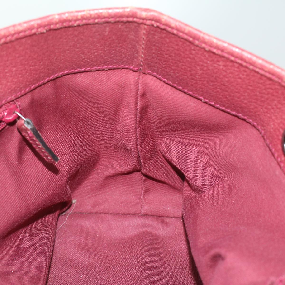 GUCCI GG Canvas Hand Bag Beige Red 120844 fm1892