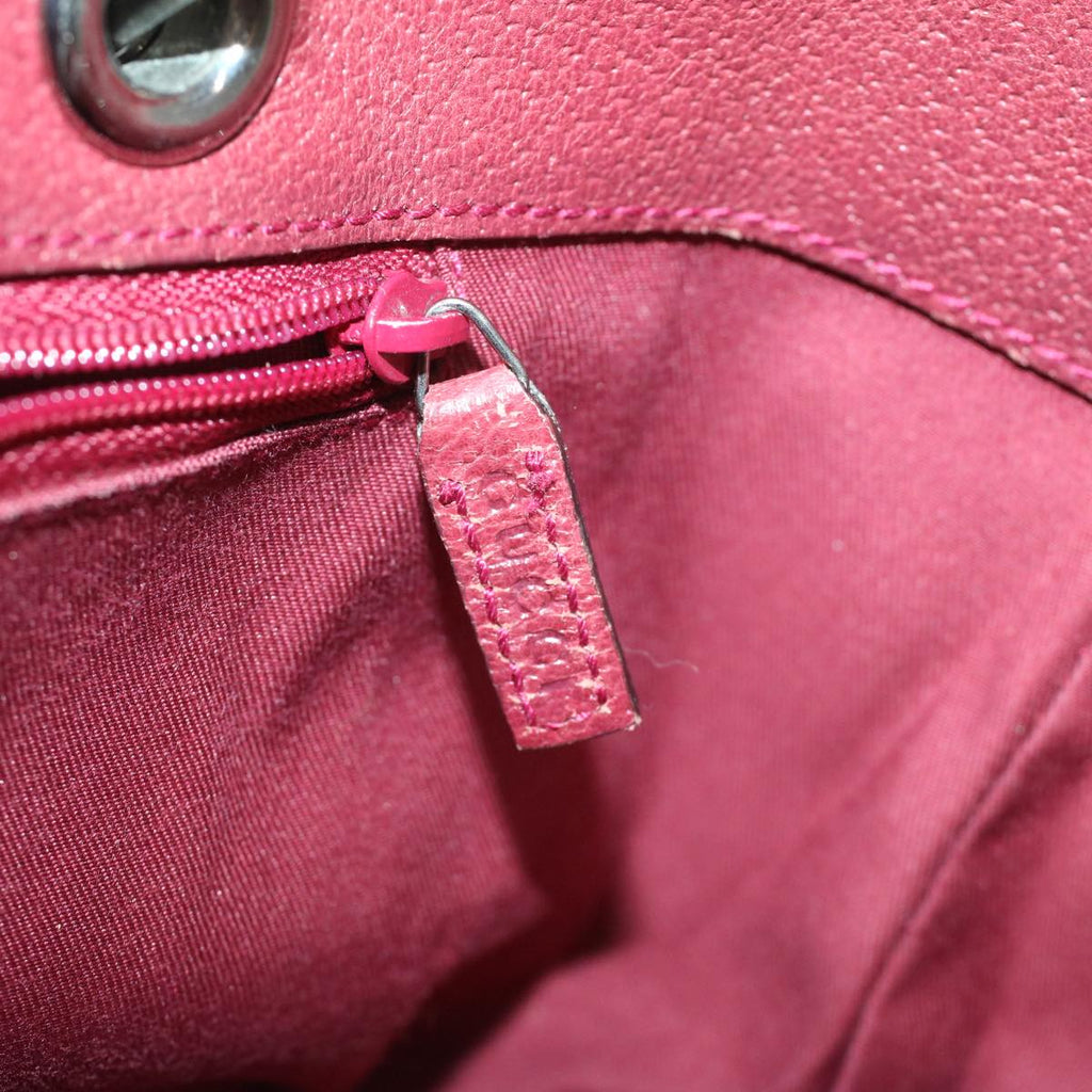 GUCCI GG Canvas Hand Bag Beige Red 120844 fm1892
