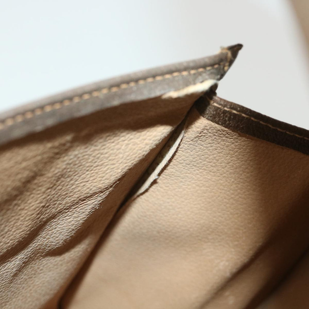 GUCCI GG Canvas Web Sherry Line Clutch Bag Beige Red 156.01.031 fm2132