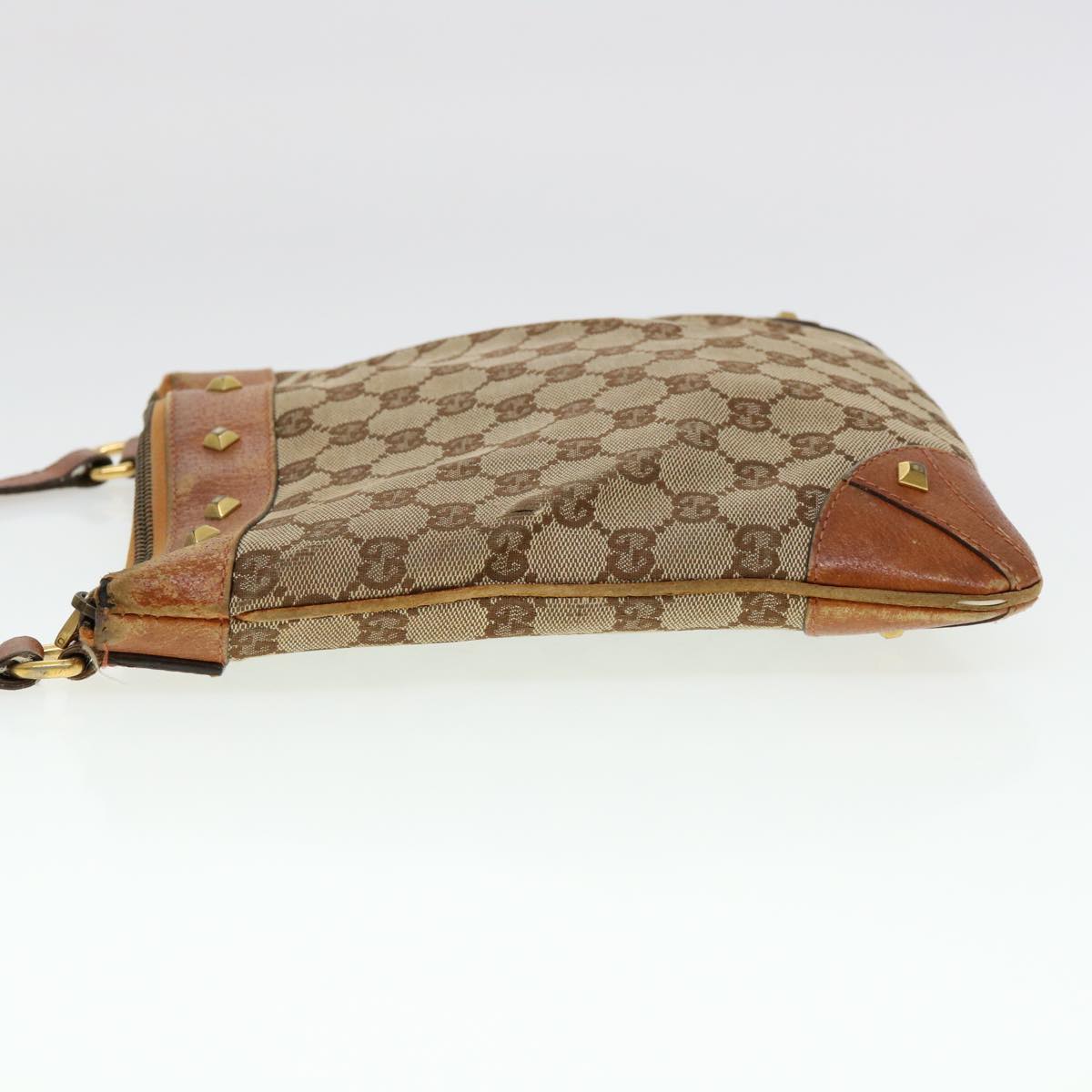 GUCCI GG Canvas Hand Bag 2Set Beige fm2158