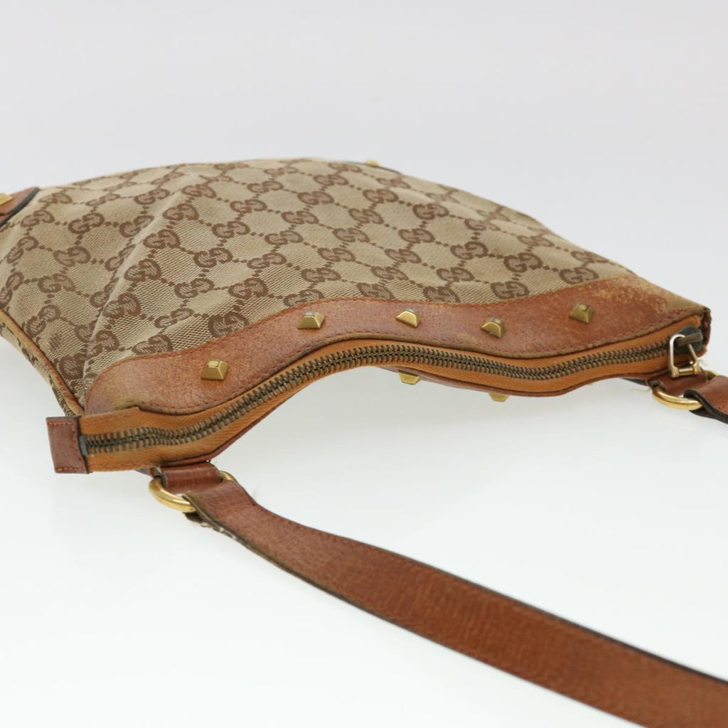GUCCI GG Canvas Hand Bag 2Set Beige fm2158
