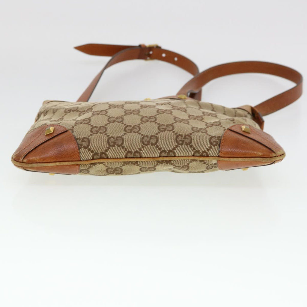 GUCCI GG Canvas Hand Bag 2Set Beige fm2158