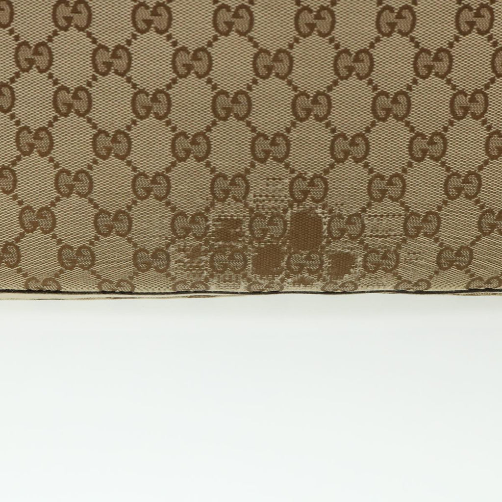 GUCCI GG Canvas Hand Bag 2Set Beige fm2158