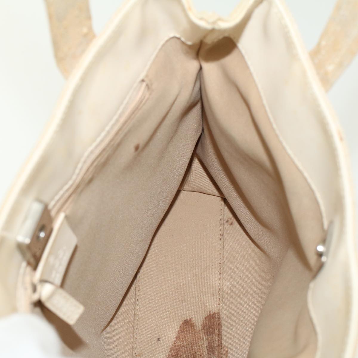 GUCCI GG Canvas Shoulder Bag Beige 002 1075 002053 fm2315