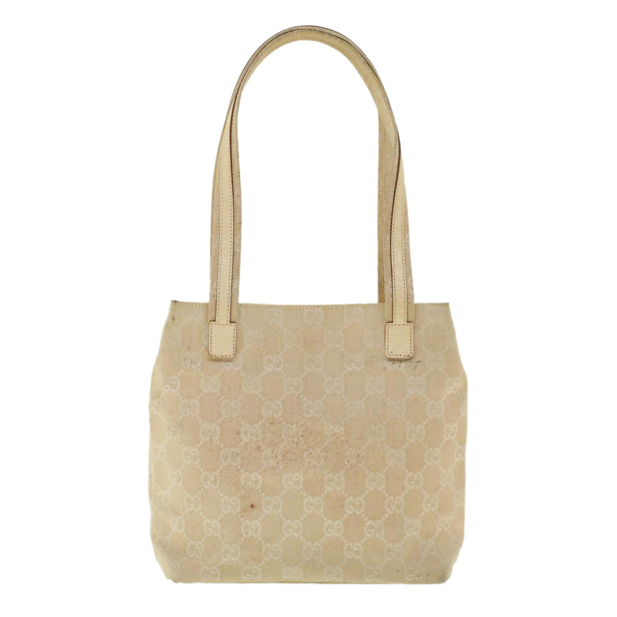 GUCCI GG Canvas Shoulder Bag Beige 002 1075 002053 fm2315