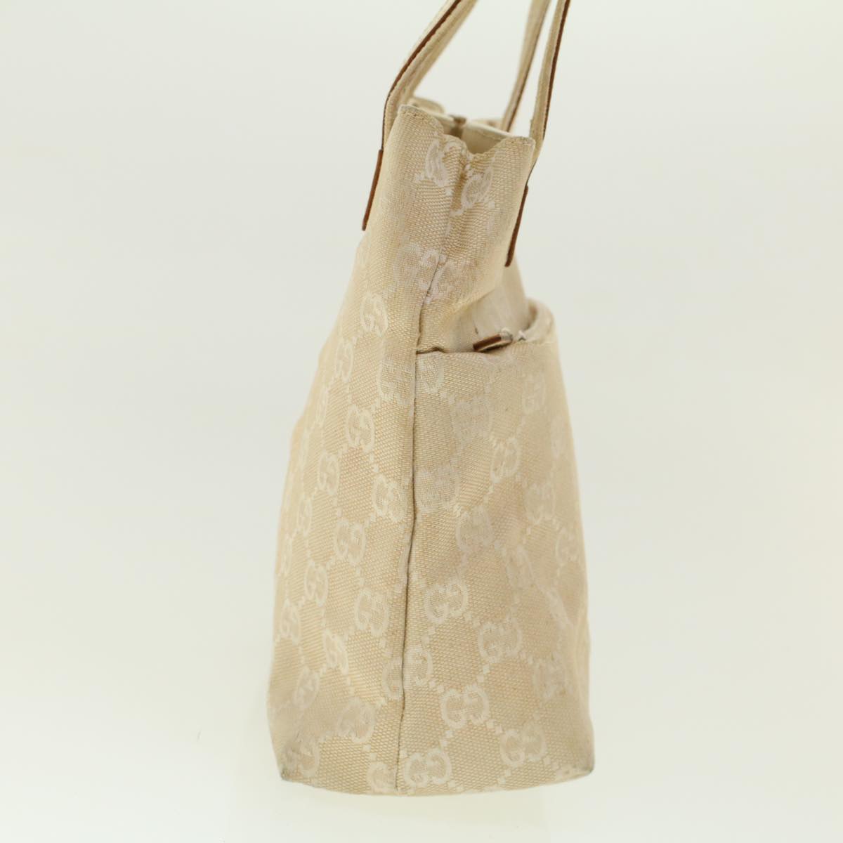 GUCCI GG Canvas Shoulder Bag Beige 002 1075 002053 fm2315