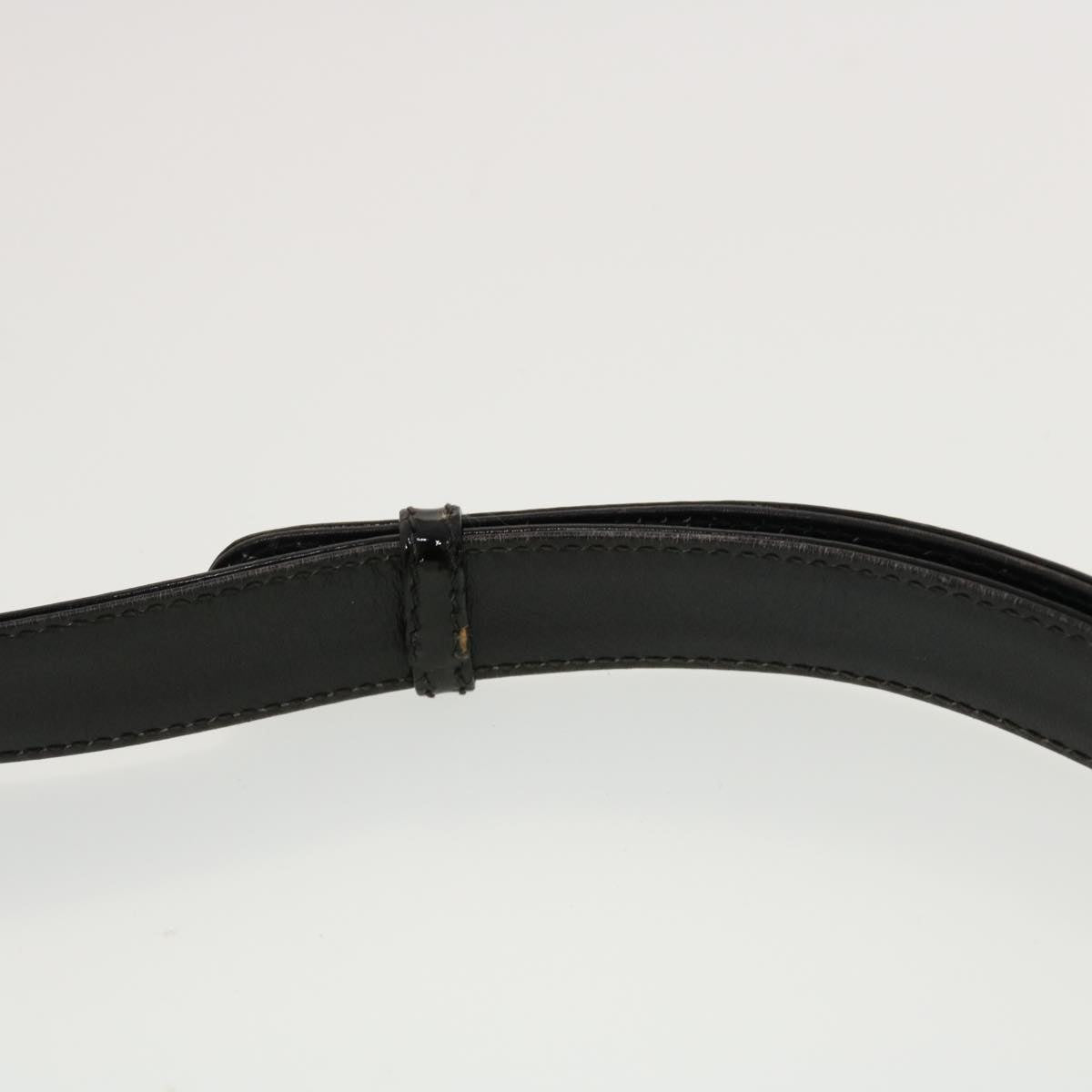 GUCCI Shoulder Bag Patent leather Black fm2405