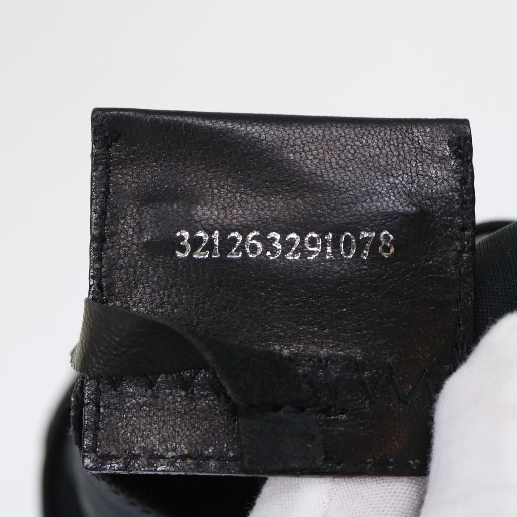 FENDI Shoulder Bag Nylon Black fm2468