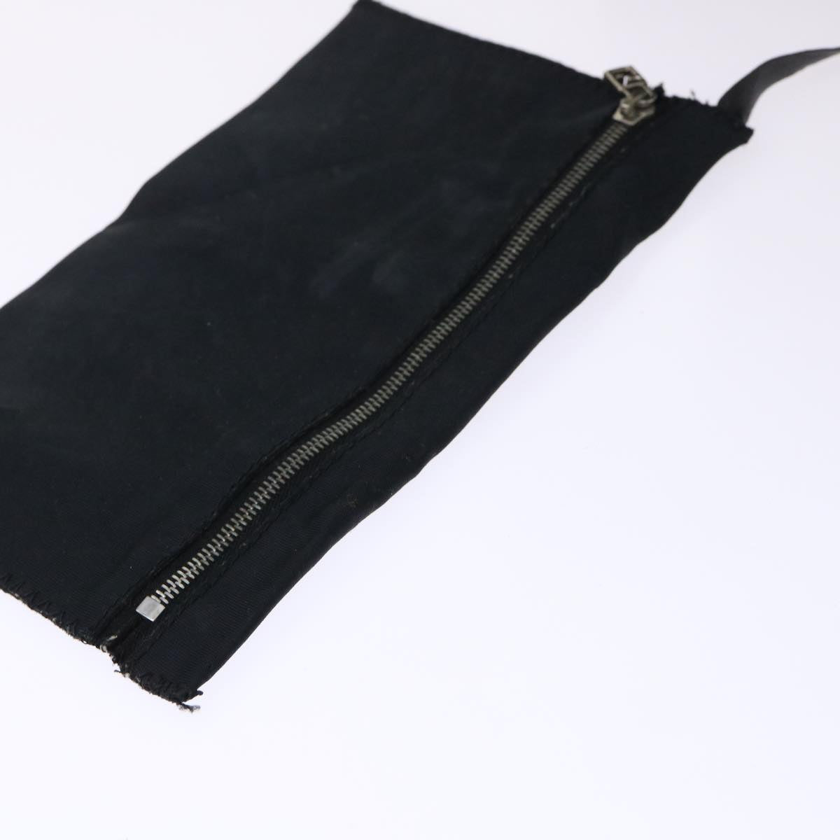 FENDI Shoulder Bag Nylon Black fm2468