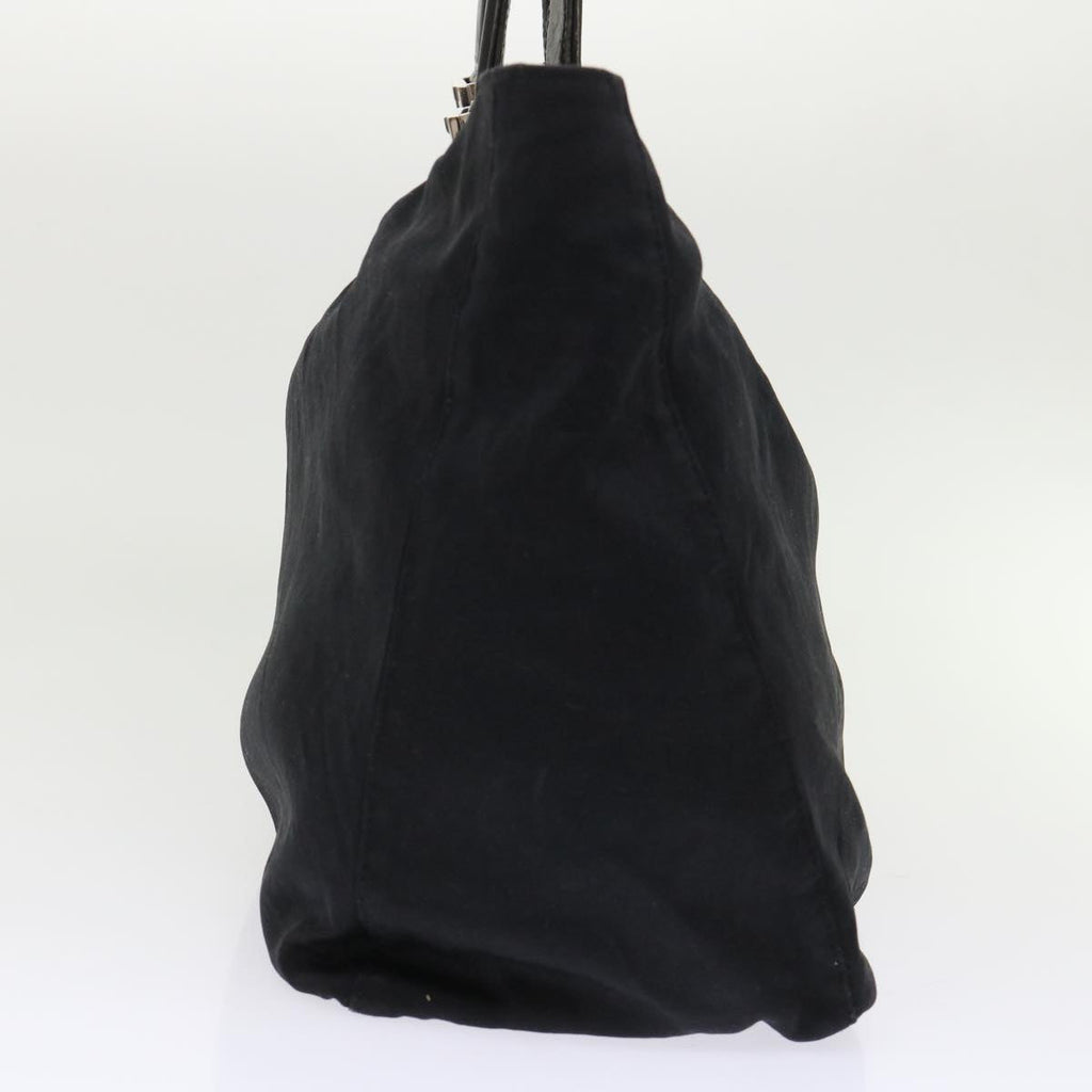 FENDI Shoulder Bag Nylon Black fm2468