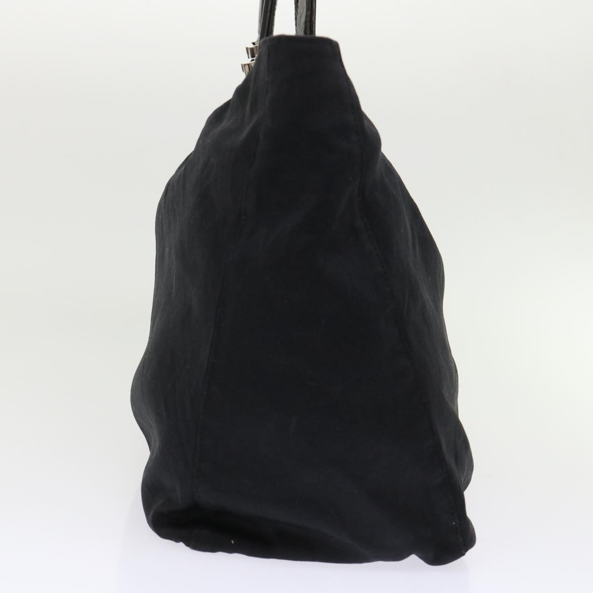 FENDI Shoulder Bag Nylon Black fm2468