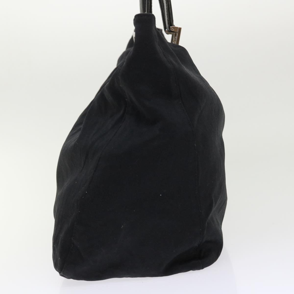 FENDI Shoulder Bag Nylon Black fm2468