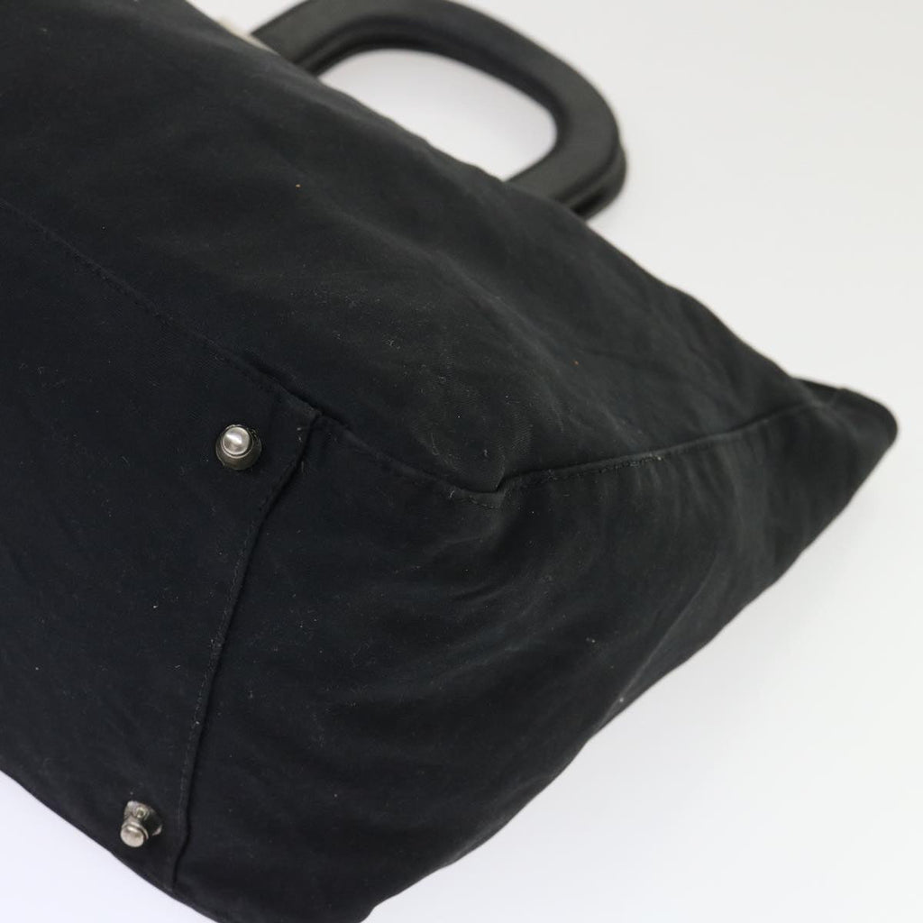 FENDI Shoulder Bag Nylon Black fm2468
