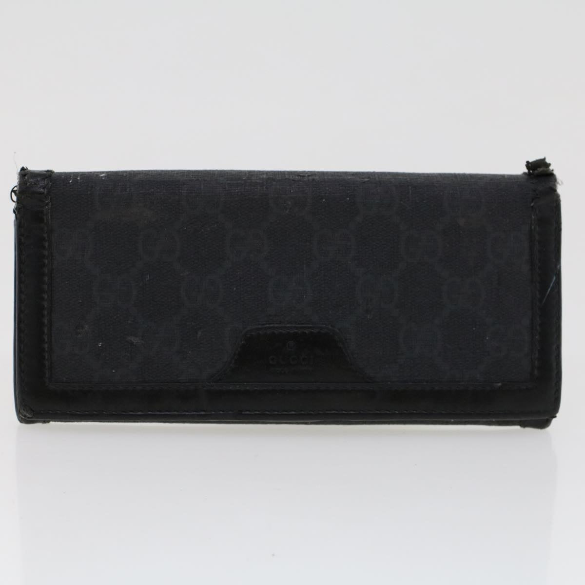 GUCCI GG Canvas Long Wallet Leather 5Set Beige Red black fm2478