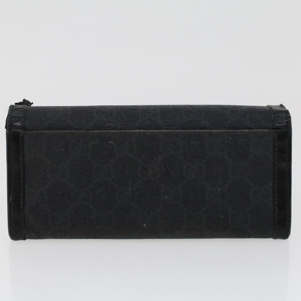 GUCCI GG Canvas Long Wallet Leather 5Set Beige Red black fm2478