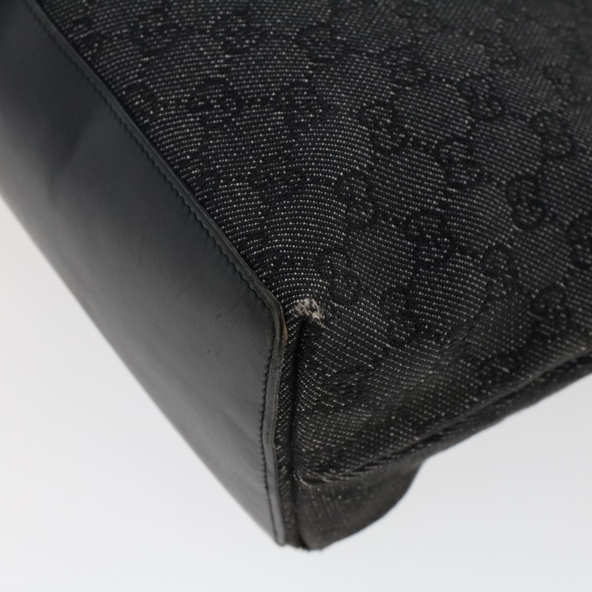 GUCCI GG Canvas Tote Bag Gray fm2501