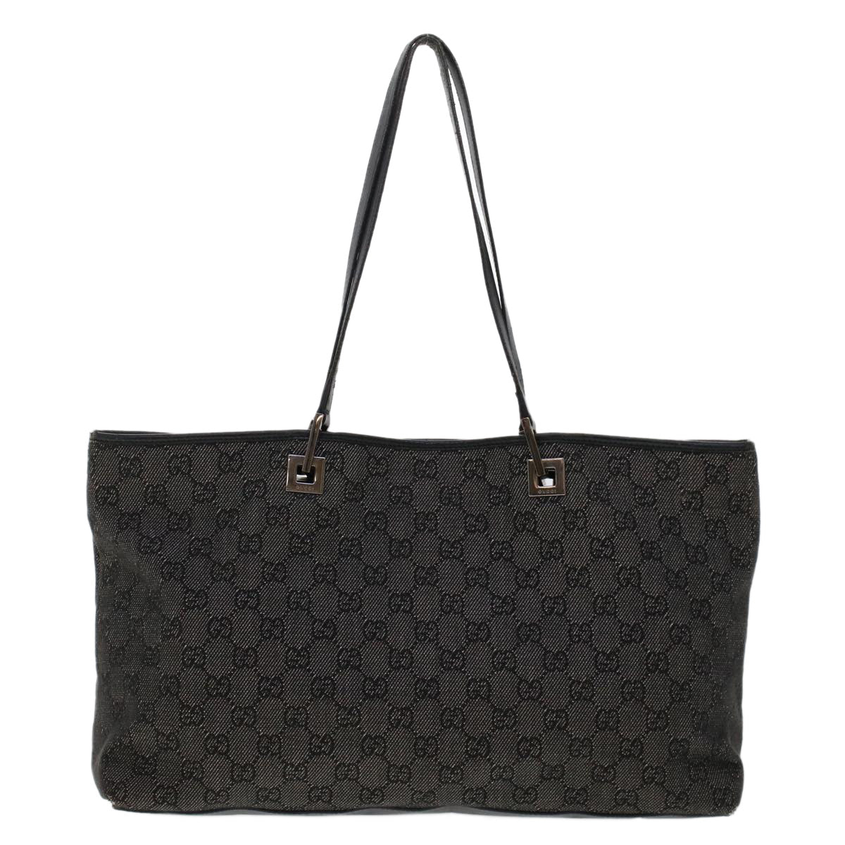 GUCCI GG Canvas Tote Bag Gray fm2501