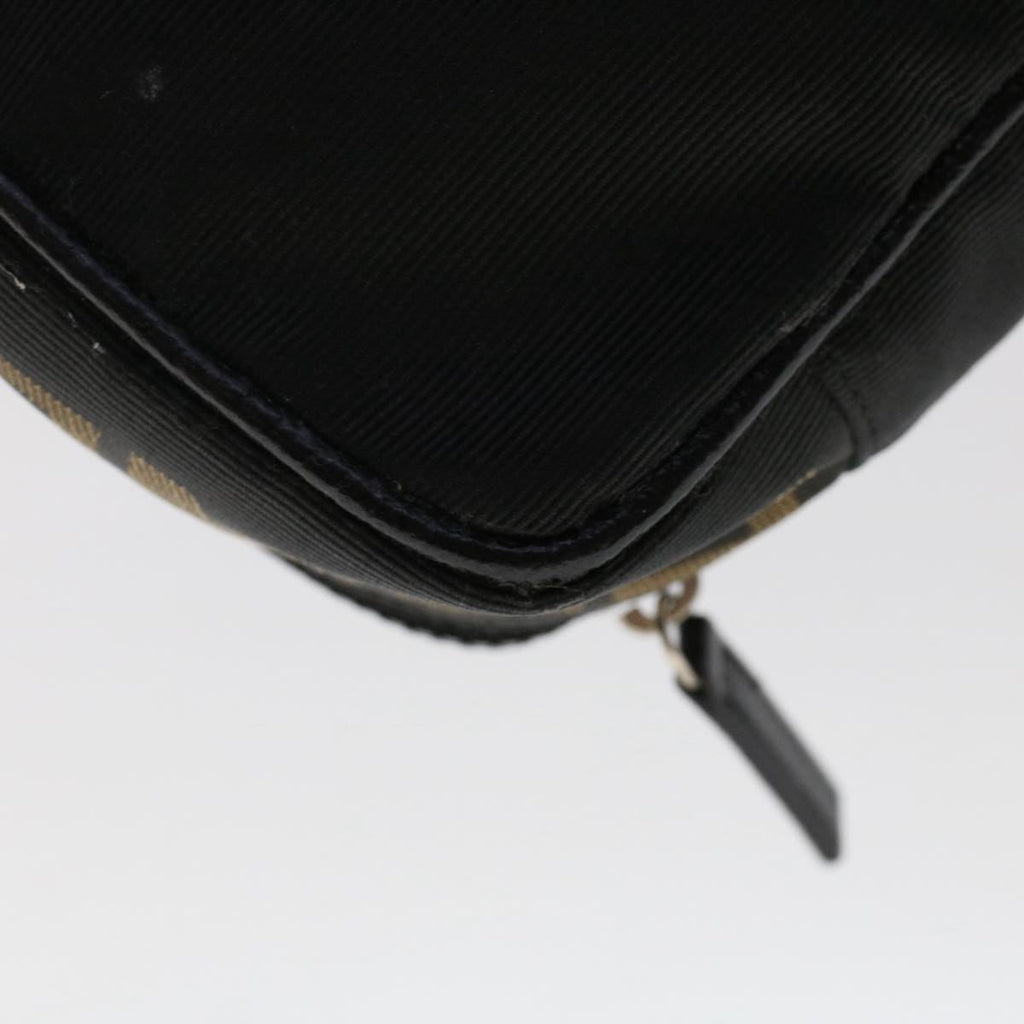 FENDI Hand Bag Nylon Black fm2555