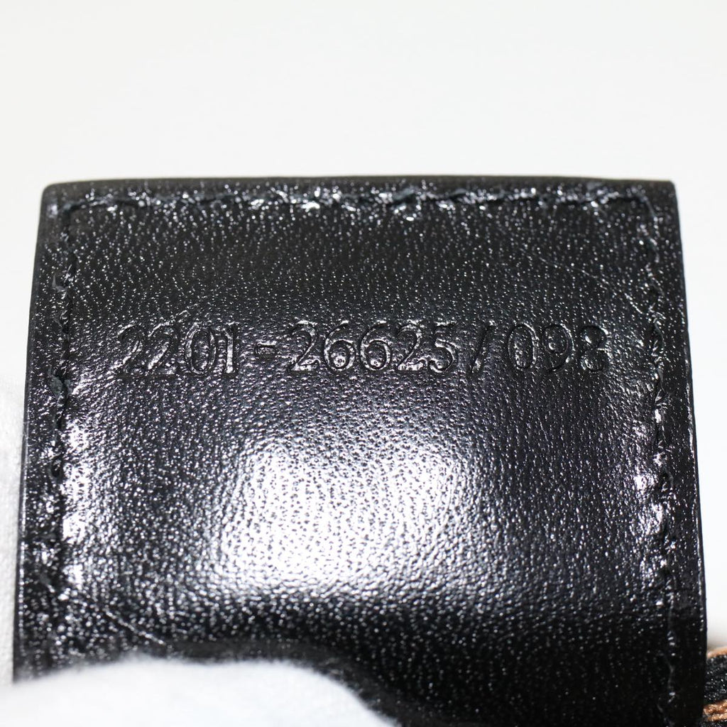 FENDI Hand Bag Nylon Black fm2555