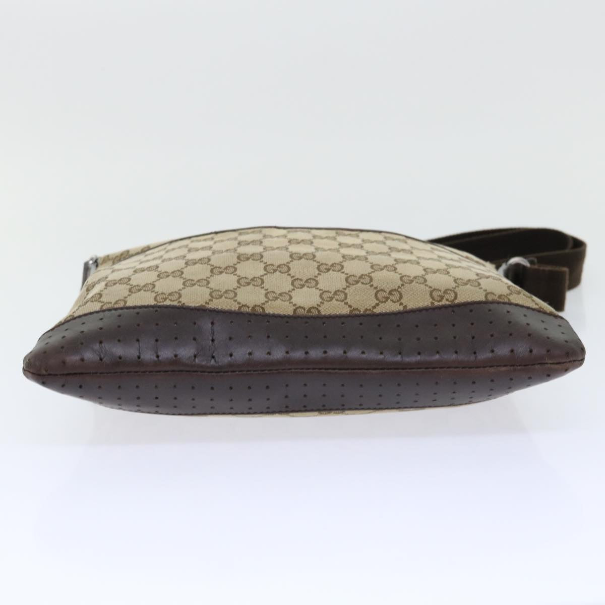 GUCCI GG Canvas Shoulder Bag Beige 145857 fm2595