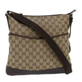 GUCCI GG Canvas Shoulder Bag Beige 145857 fm2595