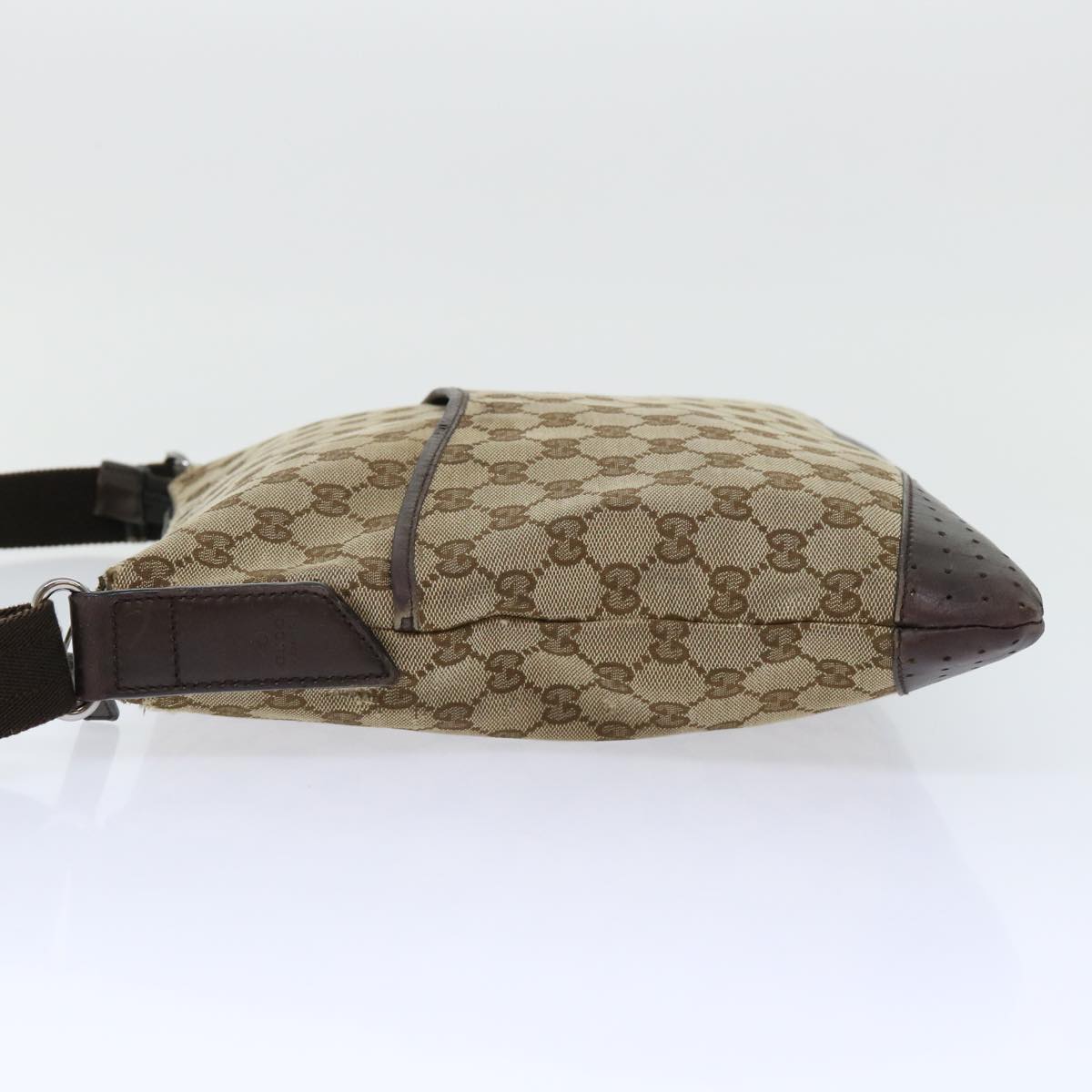 GUCCI GG Canvas Shoulder Bag Beige 145857 fm2595