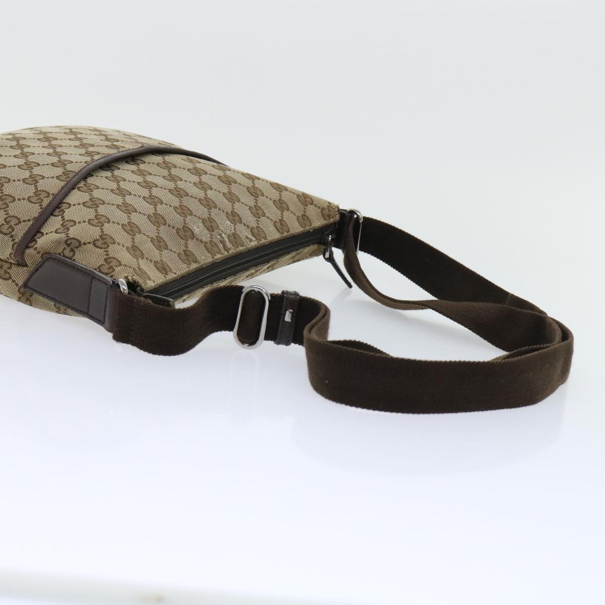 GUCCI GG Canvas Shoulder Bag Beige 145857 fm2595